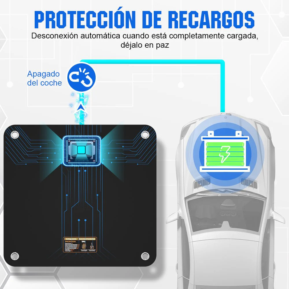 10W Cargador solar portátil para baterías de 12V en automóvil y barco - Image 6