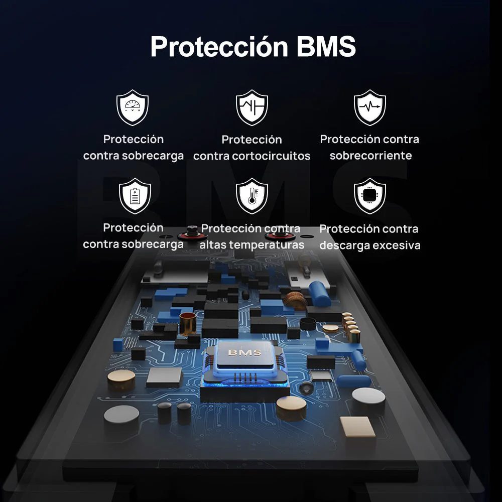 Batería Litio LiFePO4 12V 280Ah Con Bluetooth - Image 7