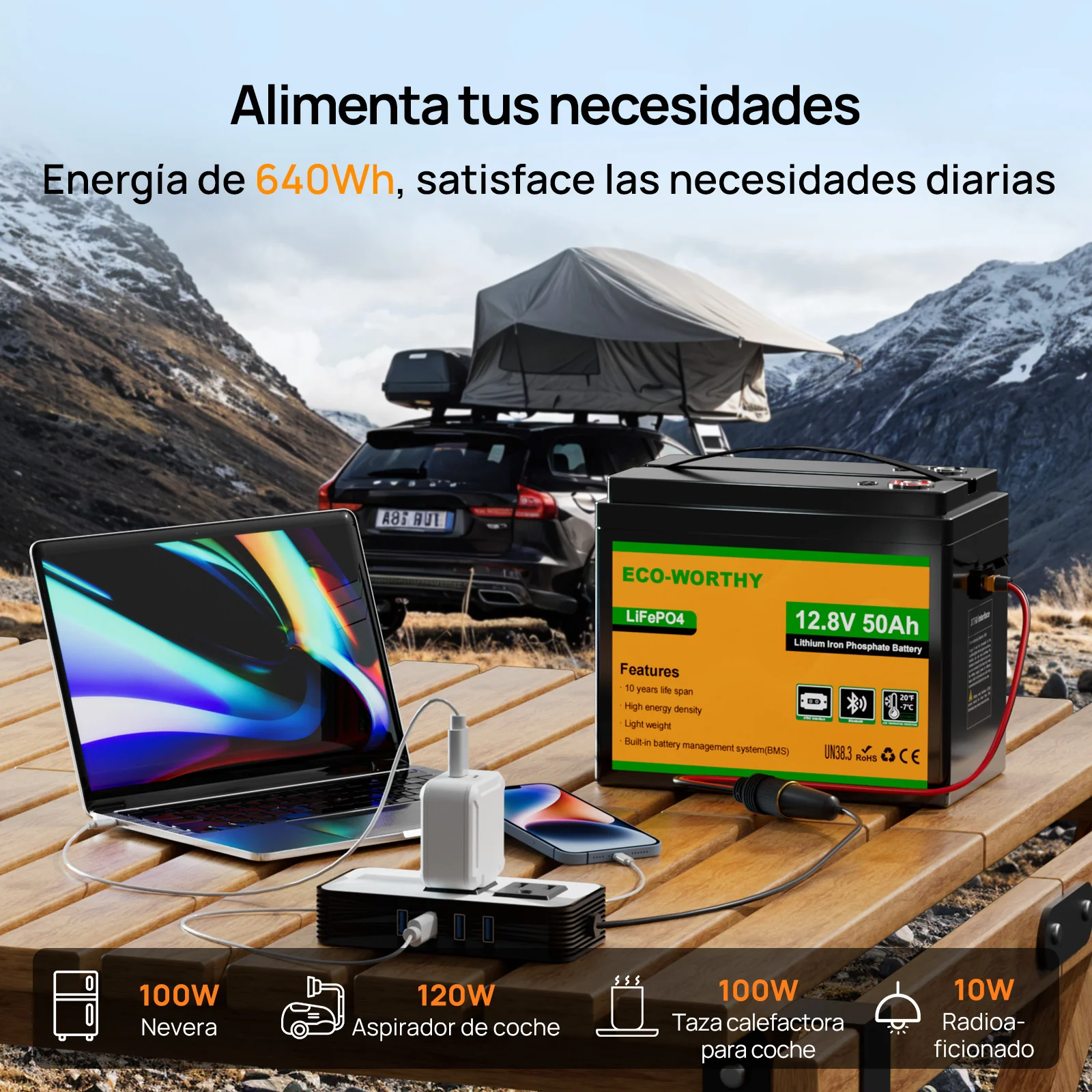 Batería Litio LiFePO4 12V 50Ah - Image 11