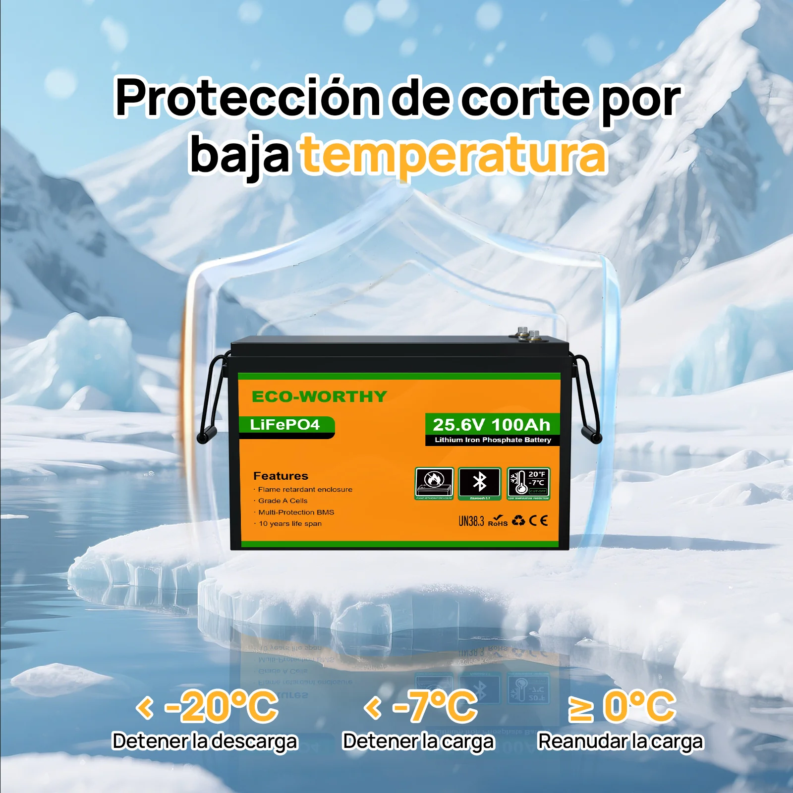 Batería Litio LiFePO4 24V 100Ah - Image 3