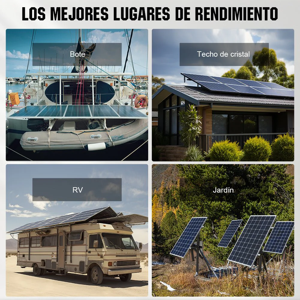 Bifacial 195W 12V Panel Solar Monocristalino - Image 9