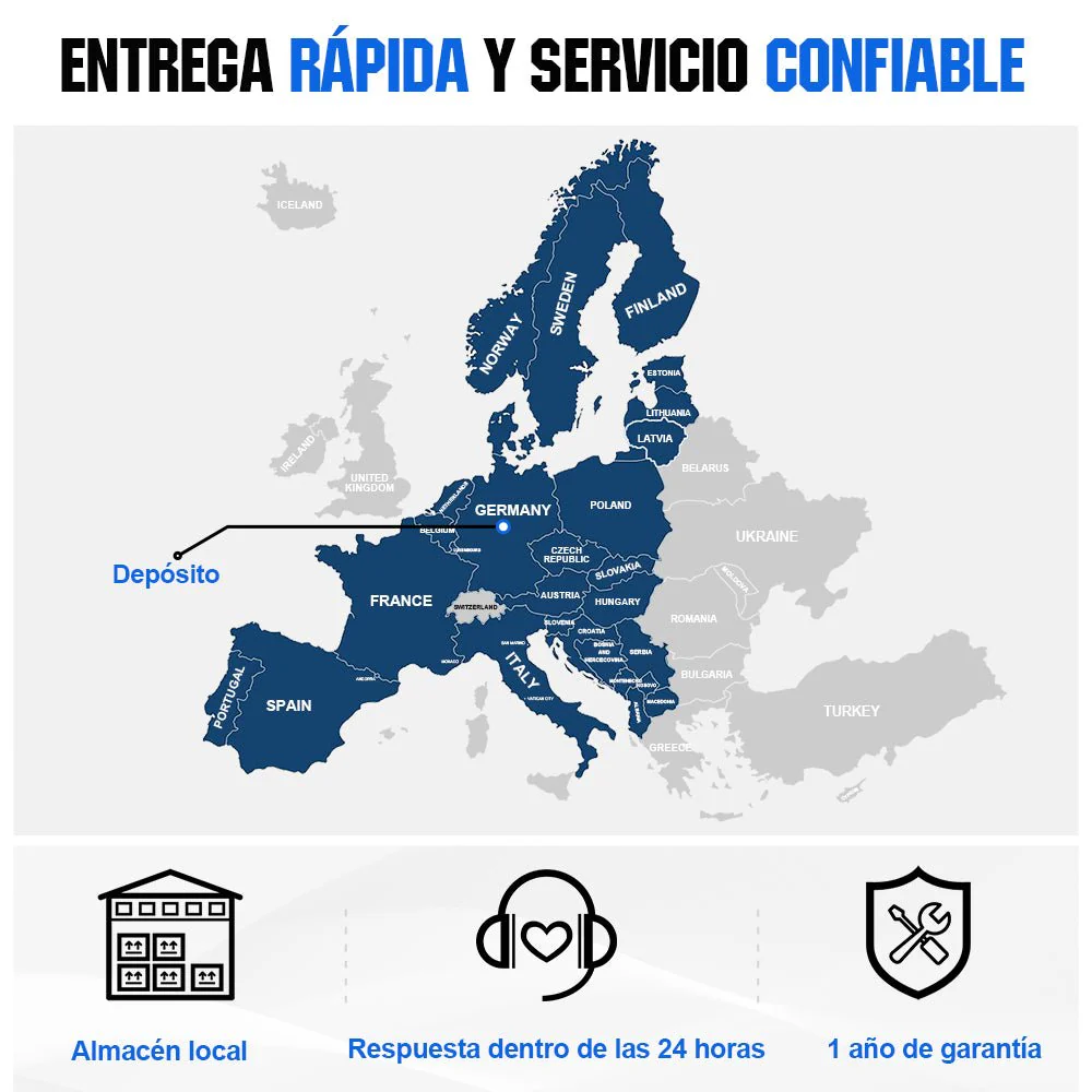 Inversor de Onda Sinusoidal Pura de 2000W de 12V a 230V para Kits Solares Aislada - Image 9