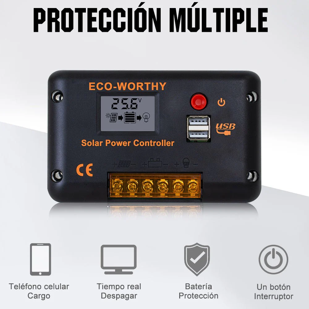 Kit Solar Para Embarcaciones Y Barcos 130W 260W 390W 520W 12V con Batería de Litio - Image 11