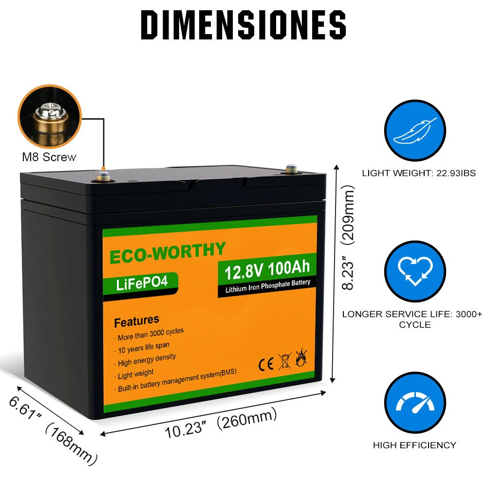 Kit Solar Para Embarcaciones Y Barcos 130W 260W 390W 520W 12V con Batería de Litio - Image 9