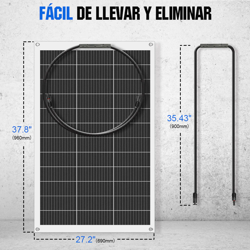Kit Solar Para Embarcaciones Y Barcos 130W 260W 390W 520W 12V con Placas Flexibles - Image 6