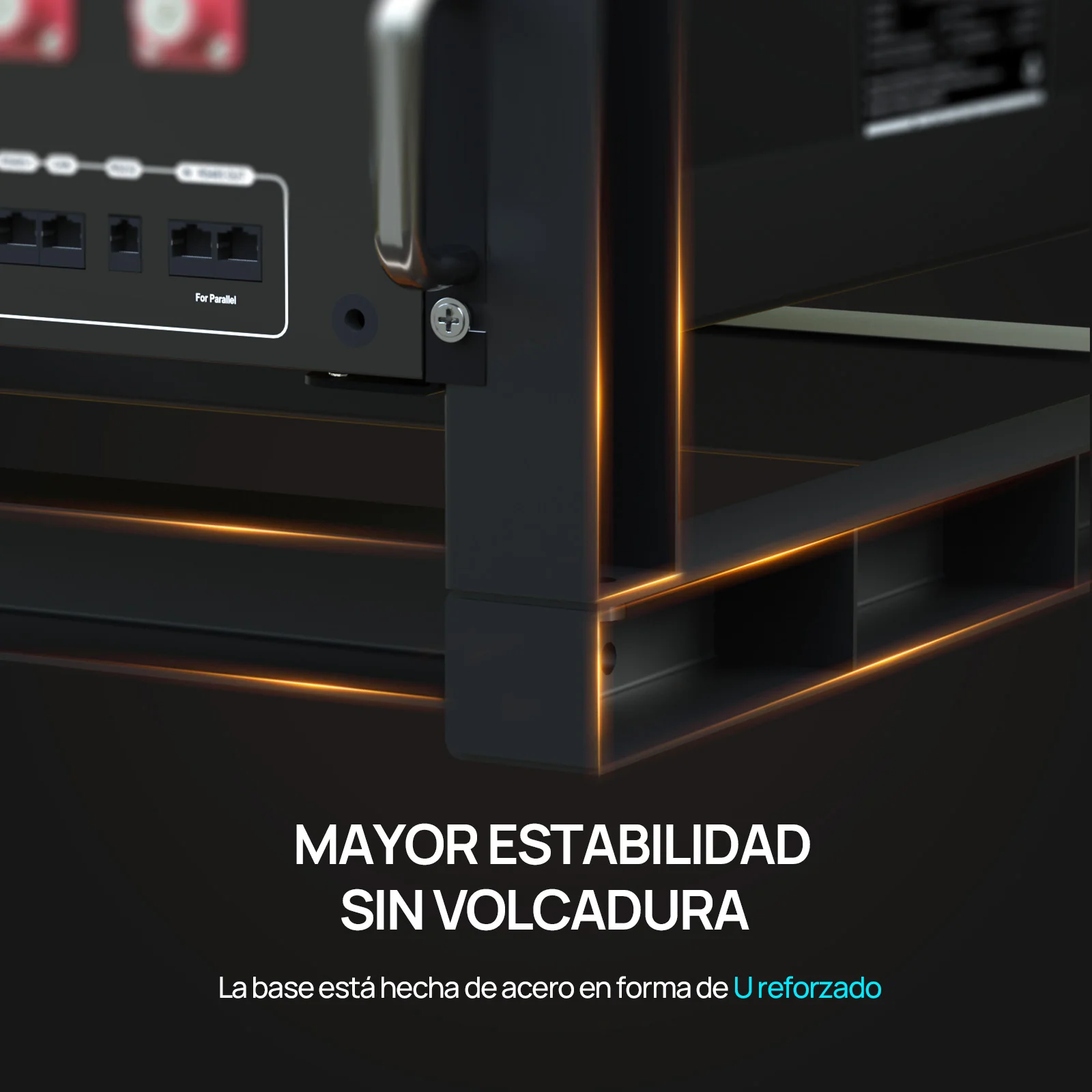 Rack ECO-WORTHY de 6 capas 19 pulgadas para baterías de servidores - Image 9
