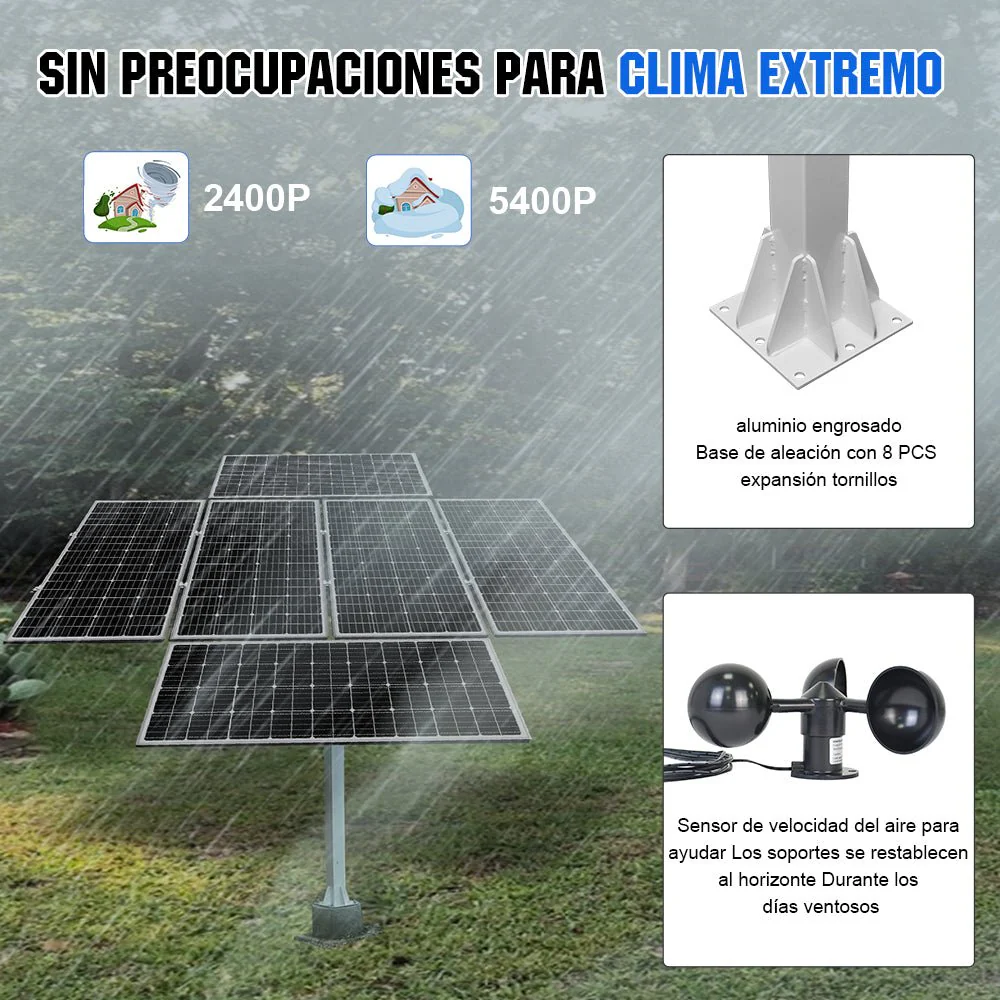 Sistema de seguimiento solar de doble eje con seguidor solar - Image 10