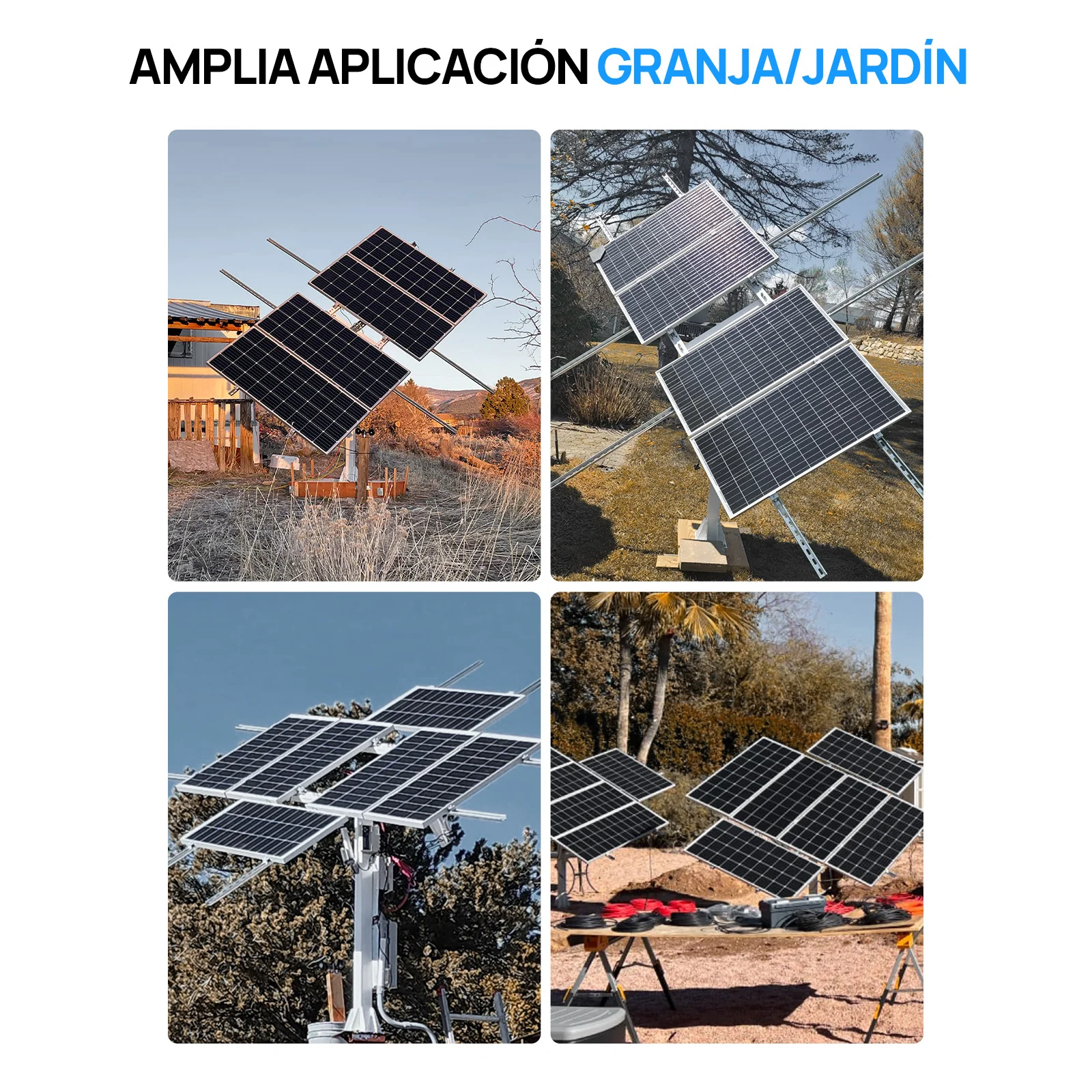 Sistema de seguimiento solar de doble eje ECO-WORTHY (versión extendida, +40% de eficiencia) con controlador de seguimiento - Image 10